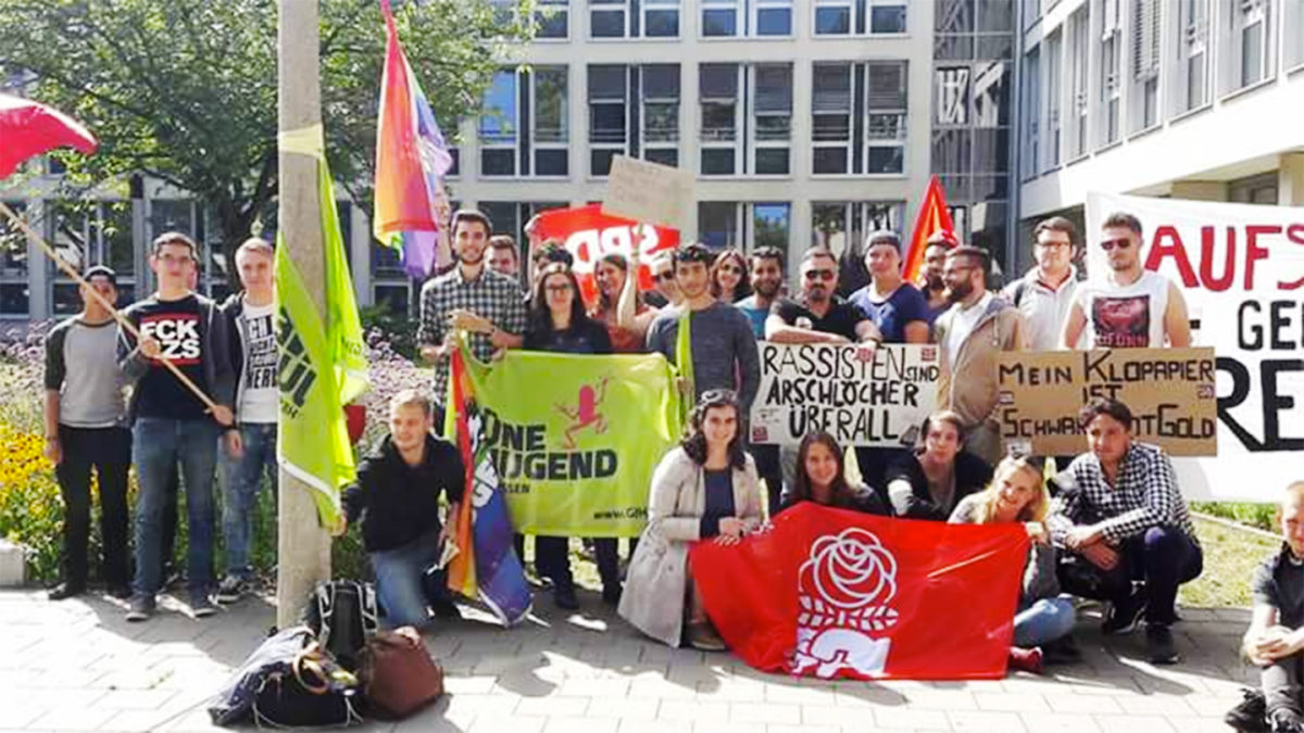 Demo gegen die AFD in Neu-Isenburg